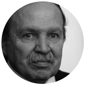Abdelaziz Buteflika, presidente de Argelia.
