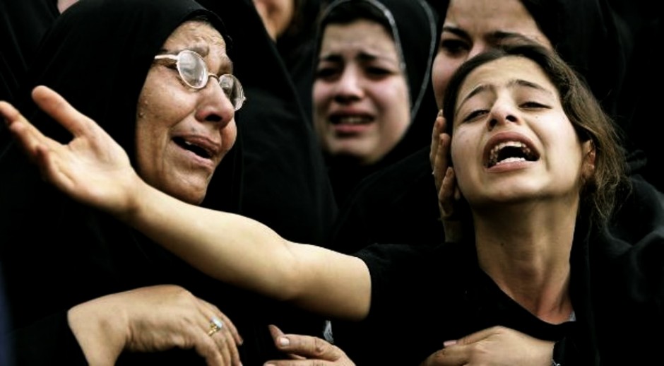 mujeres-iraquíes-llorando