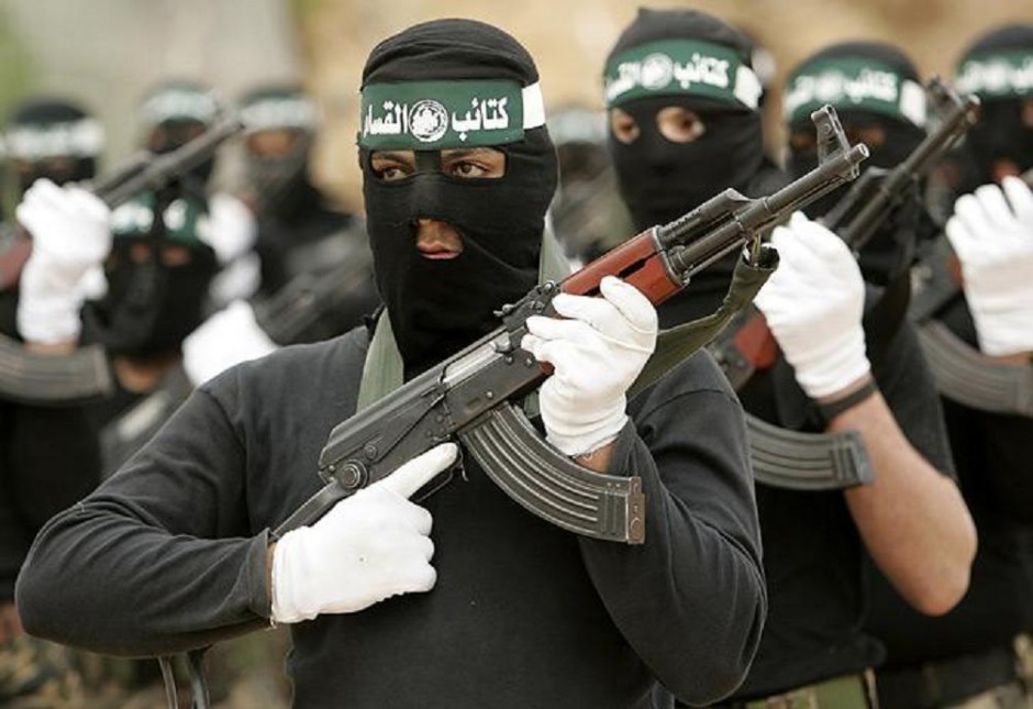 Terroristas de Hamás.