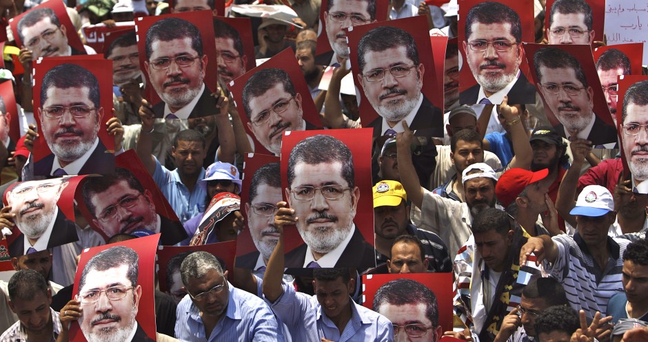 Partidarios de Mohamed Morsi.
