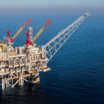 Tamar, The Natural Gas Production Platform Off The Israeli Coast, Is To Begin It's Natural Gas Production