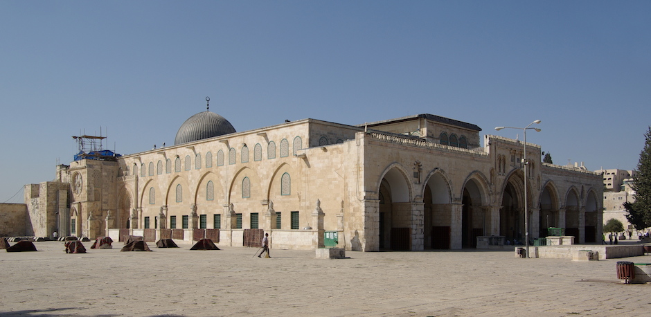 Mezquita de Al Aqsa en el Monte del Templo