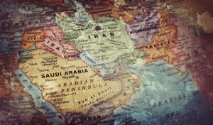 Mapa de Oriente Medio