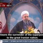 “Las superpotencias se han rendido a la gran nación iraní”