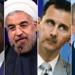 Barack Obama, Hasan Rouhani, Bashar Assad, Vladimir Putin