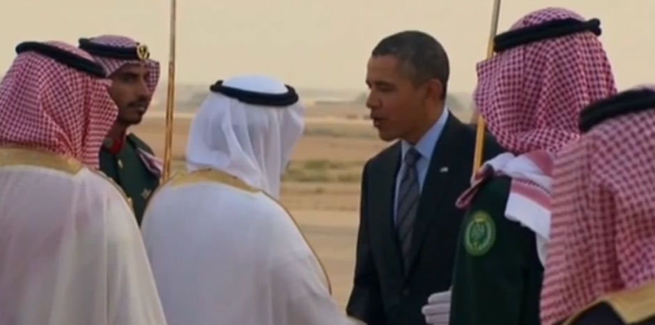 Barack Obama en Riad.