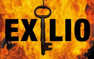 Detalle de la portada de 'Exilio', de Richard North Patterson.