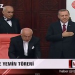 Agitada toma de posesión de Erdogan