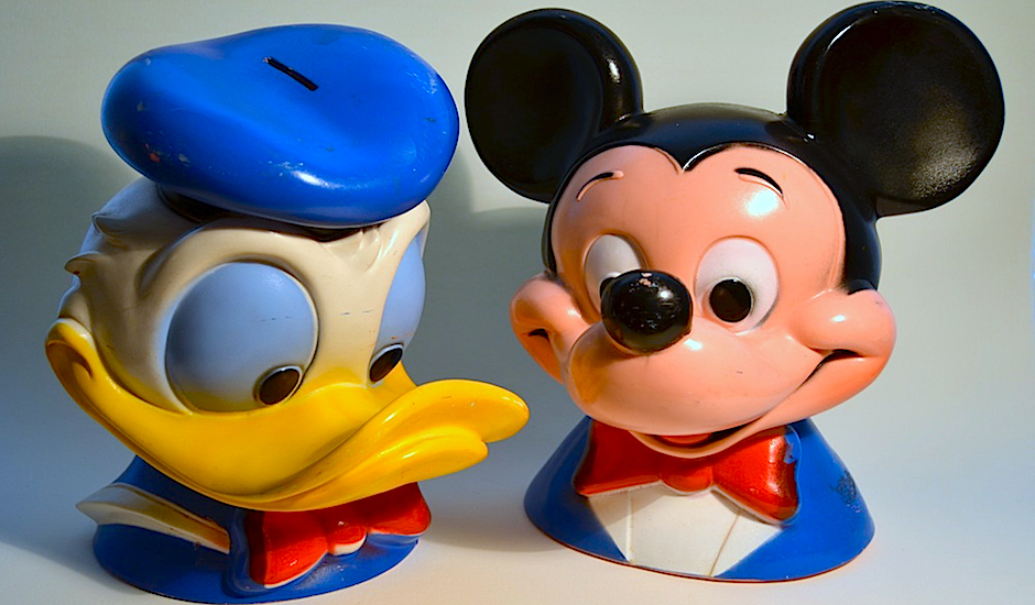 Mickey Mouse y el Pato Donald