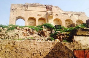 La Iglesia Verde de Tikrit, destruida por el Estado Islámico.