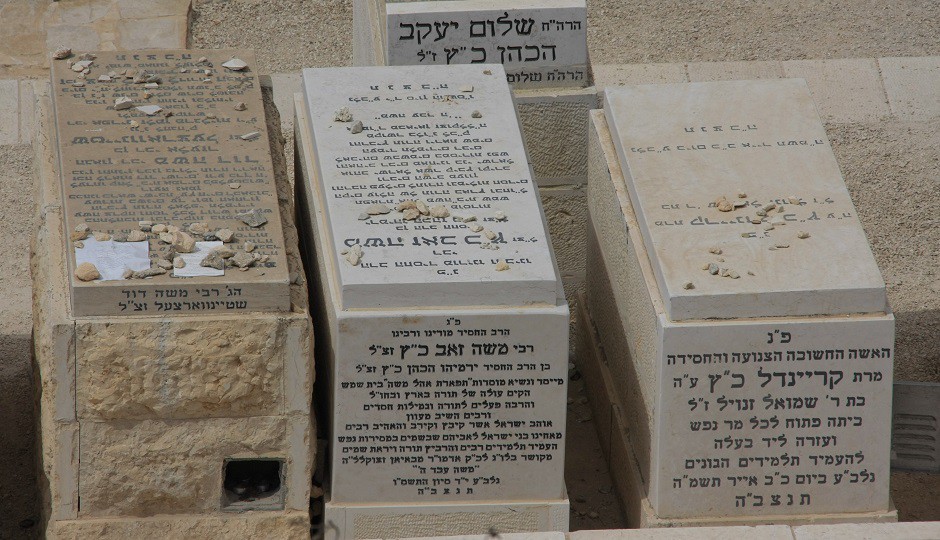 Cementerío judío en Jerusalén