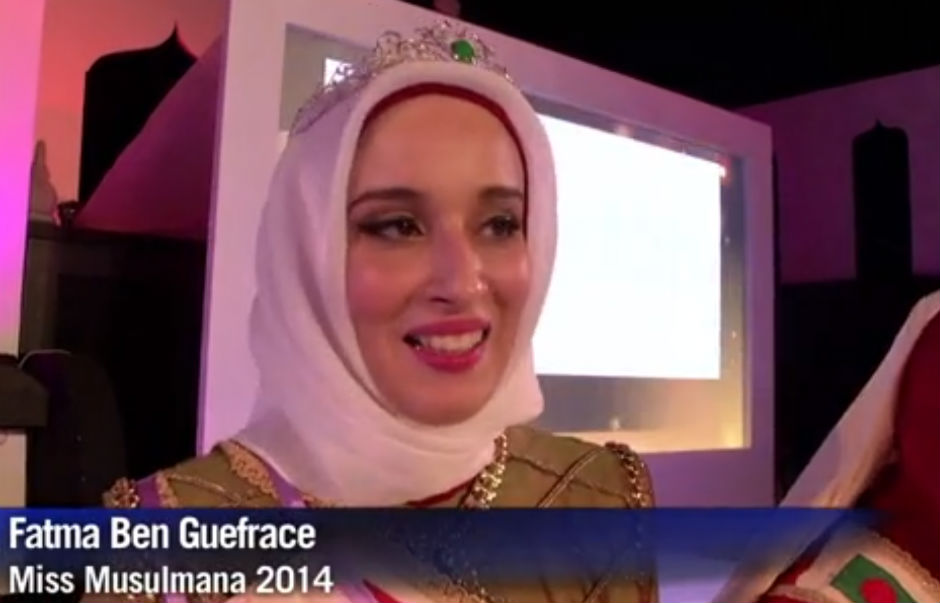 Fátima ben Guefrache, Miss Musulmana 2014.