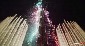 Dubái. Fuegos artificiales de  2013-2014.