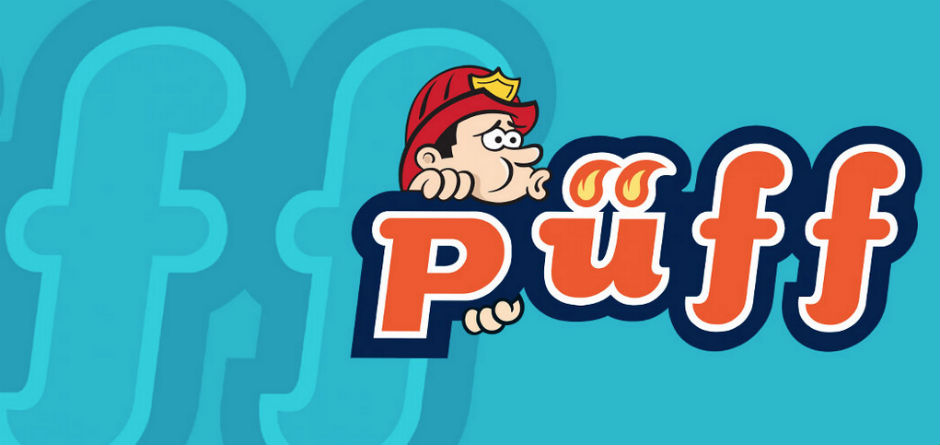 Logo del semanario satírico turco 'Püff'.