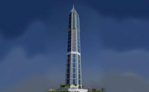 La Antorcha, uno de los rascacielos emblemáticos de Dubái.