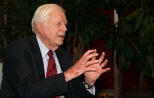 El expresidente de EEUU Jimmy Carter.