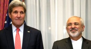 John Kerry y Javad Zarif.