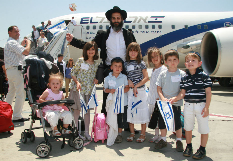 Inmigrantes judíos a Israel.