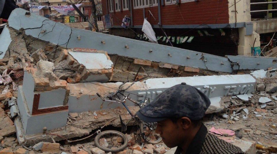 Terremoto en Nepal.