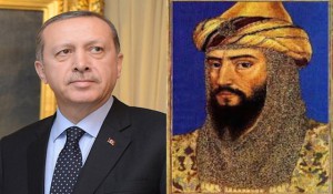 Recep Tayyip Erdogan y Saladino