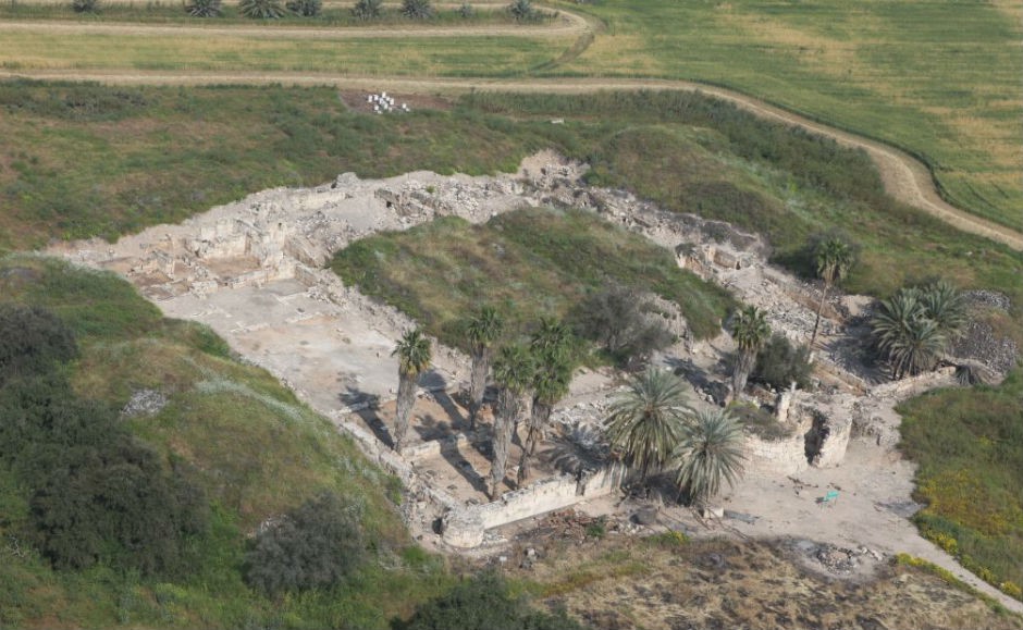 Yacimiento arqueológico de Jirbat al Minia, Galilea, Israel.