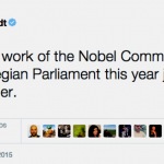 ¿Nobel de la Paz para Irán y sus socios?