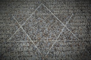 Estrella de David, memorial.