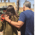 Yair Lapid, en la graduación de su hija autista
