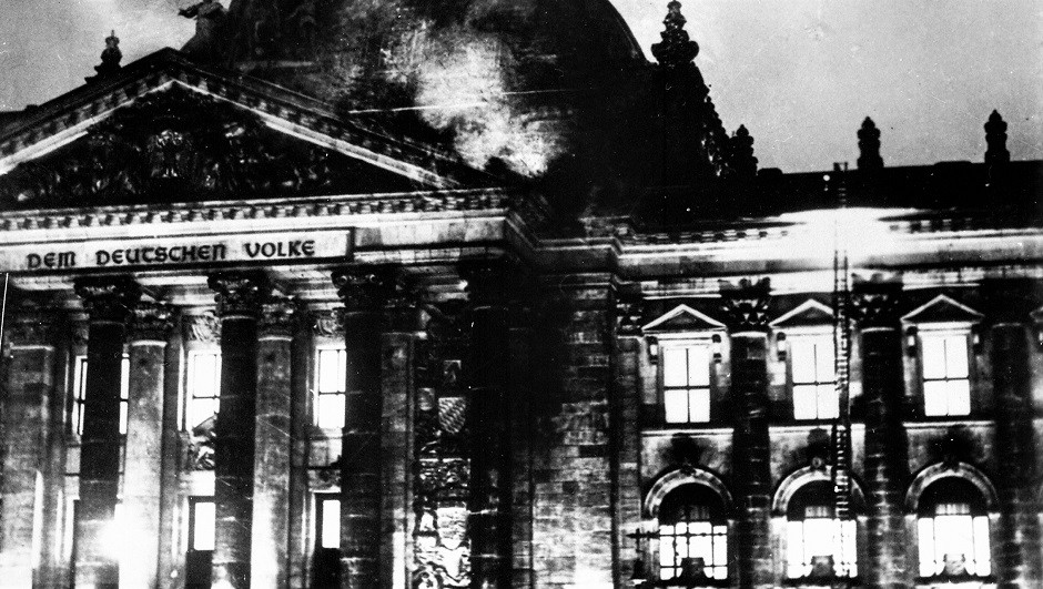 El Reichstag en llamas