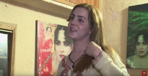Un transexual pakistaní.