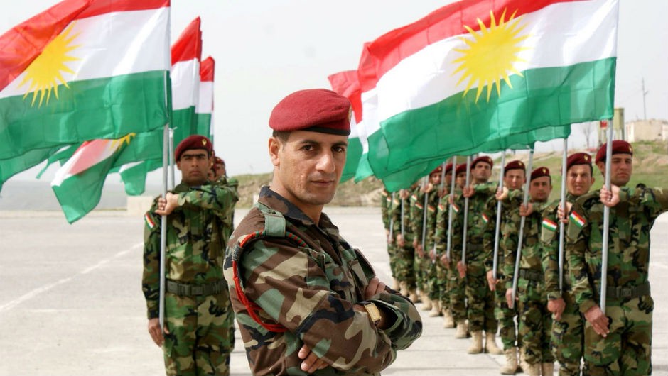 Peshmergas kurdos.