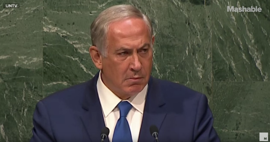 Benjamín Netanyahu, en la ONU (SEP 15).